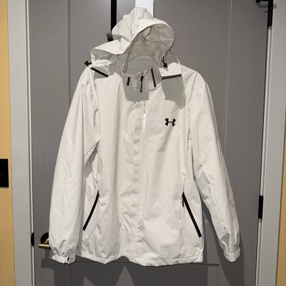UNDER ARMOUR WOMEN’S ARMOUR STORM SONAR WATERPROOF JACKET: #1253119 - 3XL - Picture 1 of 11
